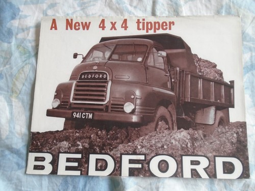Bedford 4x4 tipper - tipper, brochure