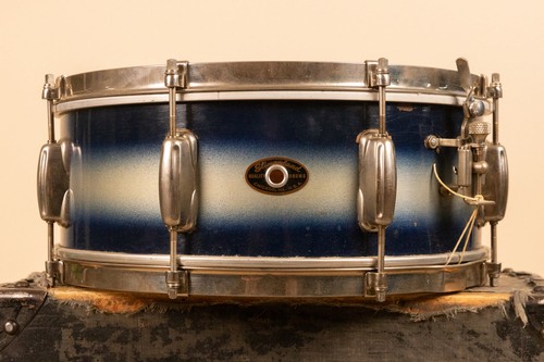 1950s slingerland 5x14 blue - 1950s,
