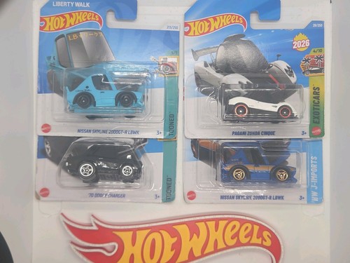 Hot wheels pagani zonda - wheels, nissan