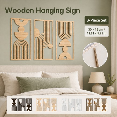 Wooden wall art abstract - art,