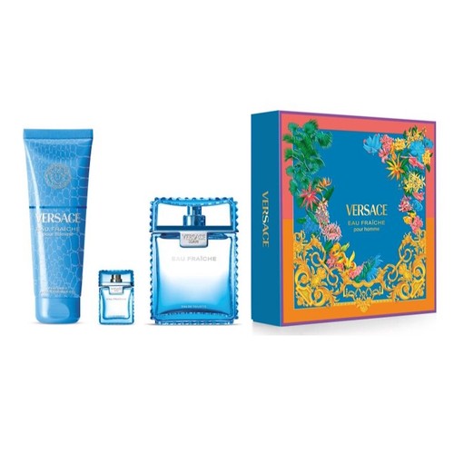 Versace man pcs set for - man,