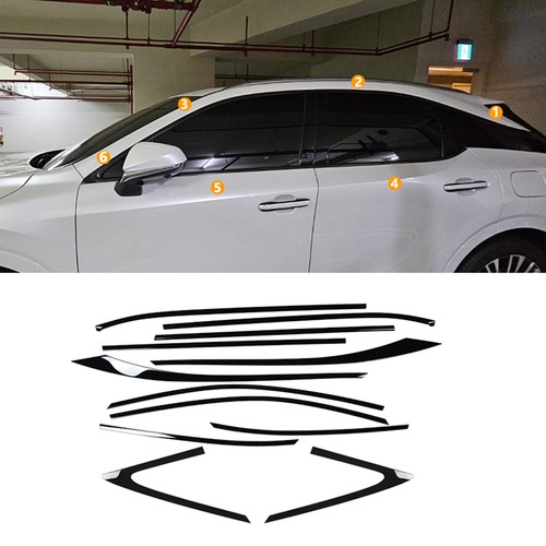 Car window moulding strips - car,