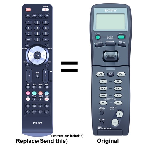 Lj304 remote control - remote, for
