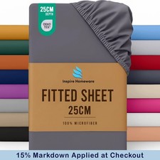 Extra Deep 25 CM Fitted Sheet