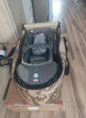 Heavy duty khaki bait boat - , bag