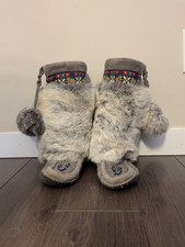 Handmade Fur Mukluks Moccasin