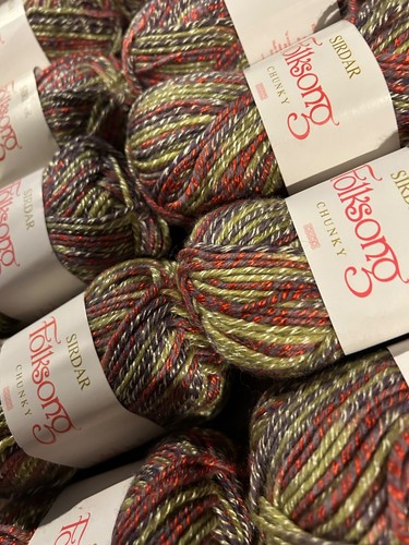 Sirdar folksong chunky yarn - sirdar,