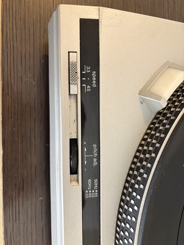 Technics pitch control - technics,