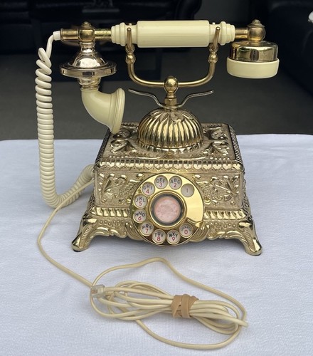 Baroque monarch rotary phone - baroque,