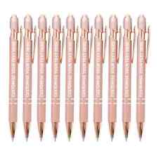 Personalised Pens 1-100 Bulk Order Stylus Pens ANY MESSAGE/TEXT Customise Pen