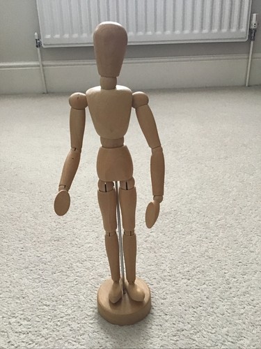 Art life drawing - wooden, 12”