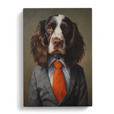 English Springer Spaniel In A