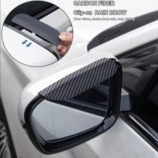 2Pcs Carbon Fiber Car Rearview