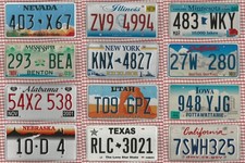 JOB LOT SET OF AMERICAN