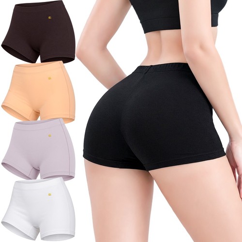 Womens ladies plain boxer - plain,