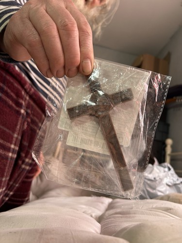 Wooden cross - wooden,
