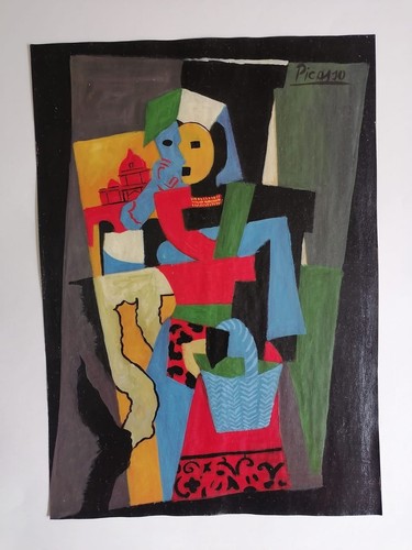 Pablo picasso oil painting - pablo,