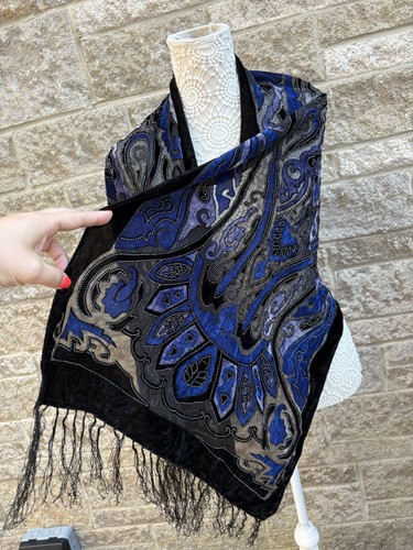 Unbranded silk velvet devore - unbranded,