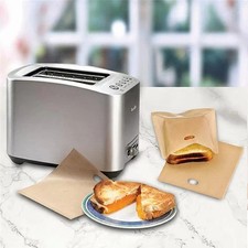 2 REUSABLE TOASTER BAGS Non