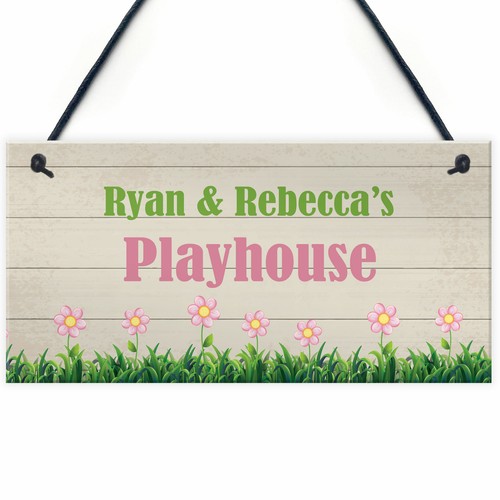 Personalised playhouse garden - personalised,