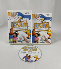 FIX IT Home Improvement Challenge Nintendo Wii game includes manual