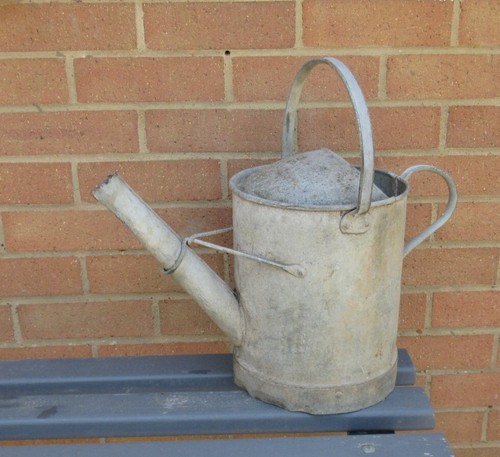 Vintage 2gal galvanised - , metal