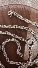 S925 rope broken chain inch - s925,