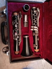 J Michael Clarinet With Hard Case.  No mouthpiece. Case in good condition.