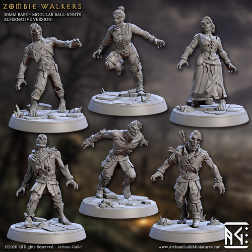 Zombie walkers artisan guild - walkers,