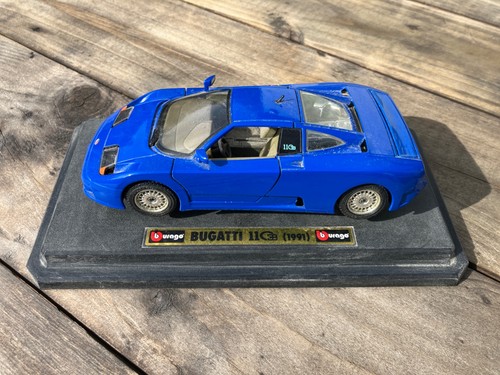 Burago blue bugatti - 11gb,