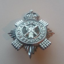 Obsolete Vintage Ayrshire Constabulary Police Cap Badge (Missing Pin)