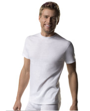 Hanes Mens White Tagless