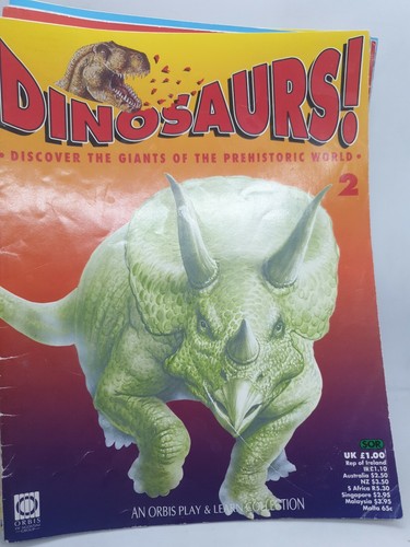 Dinosaurs magazines - x,
