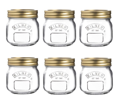Round kilner jars - round, screw
