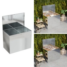 Outdoor Galvanised Feed Bins