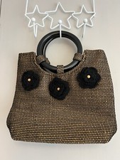 Vintage Top Handle Bag Black