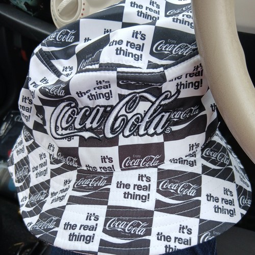 Coca cola black white bucket - black/white,