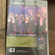 Les Mills BODYCOMBAT BODY COMBAT 63 DVD CD And Notes FFAK
