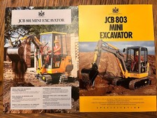 JCB 801 803 Mini Excavator