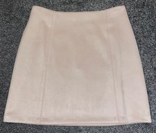 New Look Faux Suede Skirt Size