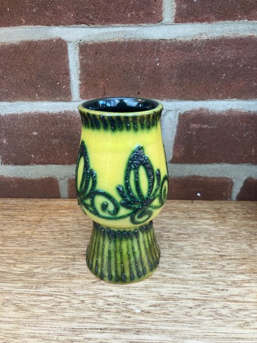 Retro german lava vase - vase, strehla