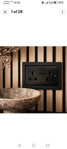 Acoustic wall panel socket - acoustic,