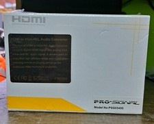 HDMI to VGA + R/L Audio