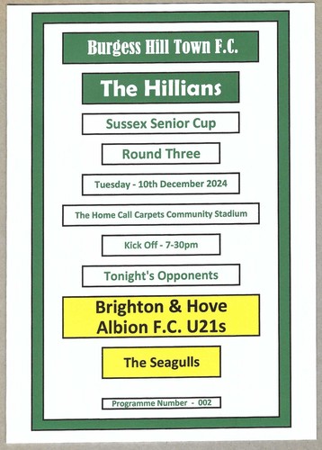 Burgess hill town brighton - hill, v