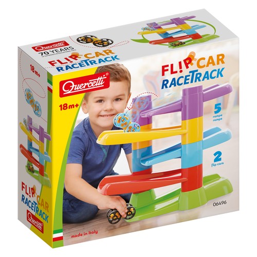 Quercetti flip car race track - flip,