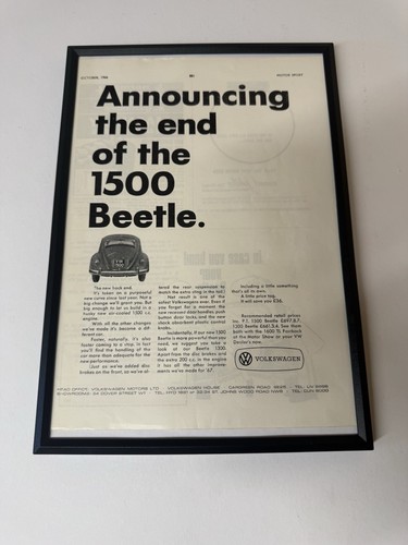 Framed original 1966 classic - framed,