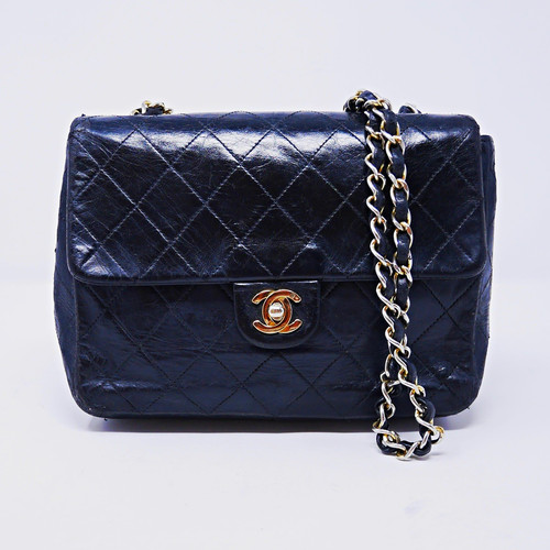 Chanel square black - square, quilted