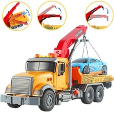 Large Pull Back Tow Truck Toy