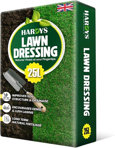 Hardys 25l sandy loam lawn - sandy,