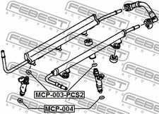 FEBEST BMW Fuel Injector Seal